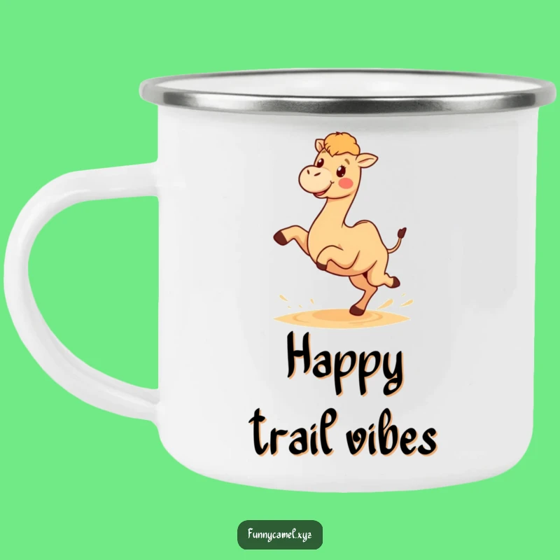 Funny Desert Play Camel Camping Mug: Cute Outdoor Fun, Perfect Funny Gift