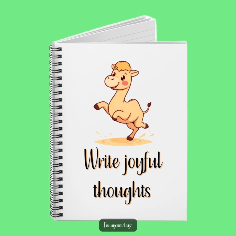 Funny Kawaii Camel Desert Dreams Notebook: Cute Ideas, Perfect Funny Gift