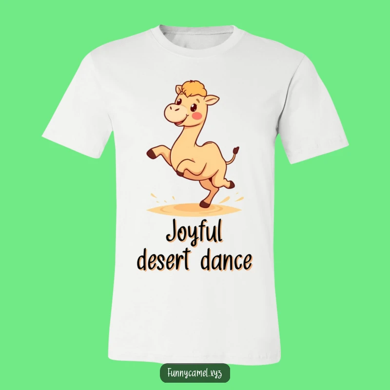 Funny Kawaii Camel Sand Kicker T-Shirt: Cute Desert Vibes Tee, Great Funny Gift